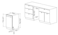 Philco vstavaná umývačka riadu PD 108 DTBIT + bezplatný servis 3 roky