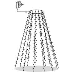 Vidaxl Svetelná reťaz na vianočný stromček so 180 LED diódami 180 cm
