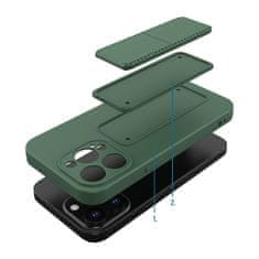 MG Kickstand silikónový kryt na iPhone 13 Pro Max, červený