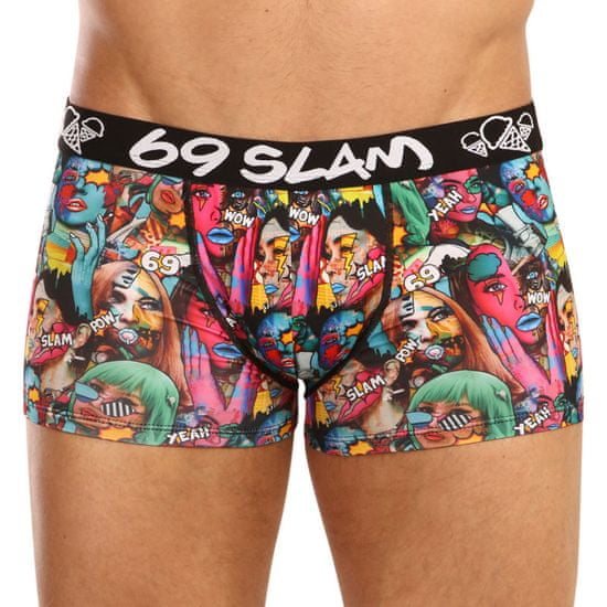 69 SLAM Pánske boxerky hip pop art (MSYOAT-PO)