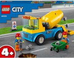 LEGO City 60325 Nákladiak s miešačkou na betón