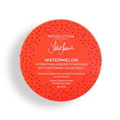 Revolution Skincare Hydratačné vankúšiky pod oči x Jake Jamie Watermelon Hydrating Undereye Patches 30 párov