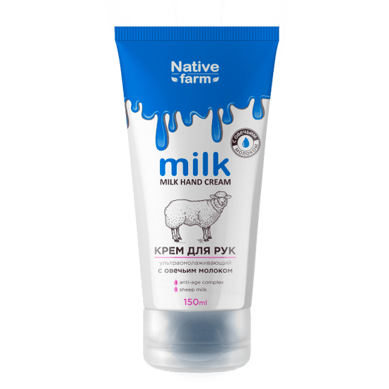 Vilsen MILK NATIVE FARM (ovca) Ultra omladzujúci krém na ruky 150ml