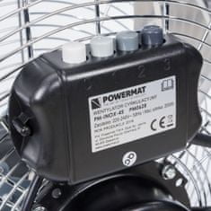 Powermat Podlahový ventilátor 200W 45CM | PM-INOX-45