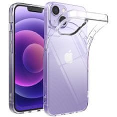 RINGKE Air Ultra tenké silikonové puzdro pre Apple iPhone 13 Mini - Transparentná KP14213