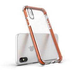 IZMAEL Silikónové puzdro Spring Armor pre Apple iPhone X/iPhone XS - Čierna KP9561