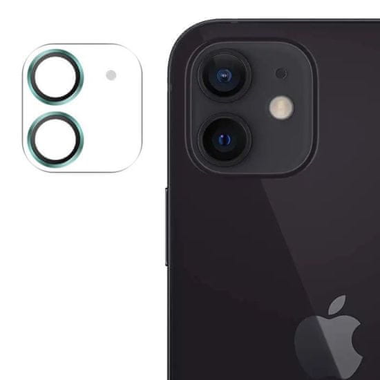 Joyroom Ochranné sklo na kameru Joyroom pre Apple iPhone 12 Mini - Strieborná KP14051
