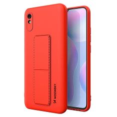 WOZINSKY Wozinsky puzdro Kickstand pre Xiaomi Redmi 9A - Červená KP10930