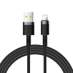 shumee iPhone USB - Lightning kábel 2,4A 1,2m čierny