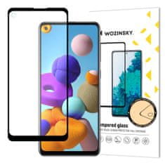 WOZINSKY Wozinsky ochranné tvrdené sklo pre Samsung Galaxy A21s - Čierna KP9825