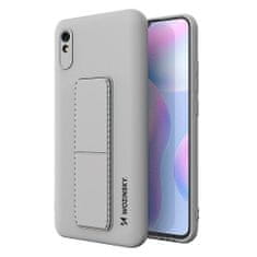 WOZINSKY Wozinsky puzdro Kickstand pre Xiaomi Redmi Note 9S/Redmi Note 9 Pro - Sivá KP12000