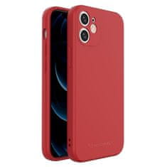 WOZINSKY WOZINSKY COLOR CASE SILIKÓNOVÉ FLEXIBILNÉ ODOLNÉ PUZDRO PRE IPHONE 12 MINI ČERVENÉ