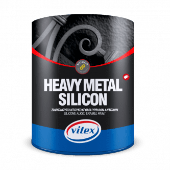 Vitex HEAVY METAL SILIKON - ALKYDOVÁ FARBA NA KOV biela 750ML