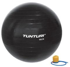 Tunturi Gymnastická lopta 55 cm čierna