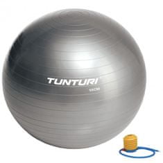 Tunturi Gymnastická lopta 55 cm strieborná