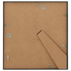 Vidaxl Fotorámiky na stenu alebo stôl 10 ks čierne 20x20 cm MDF