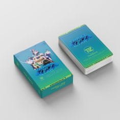 KPOP2EU The Boyz 6th Malé Album Karty THRILL-ING Karty 55 ks - Blue ver.