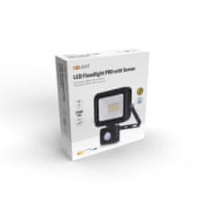 Solight LED reflektor PRO so senzorom, 30W, 2550lm, 5000K, IP44; WM-30WS-L