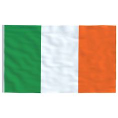 Vidaxl Írska vlajka a stĺp 4 m hliníkový