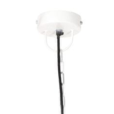 Petromila vidaXL Industriálna závesná lampa 25 W biela 42 cm okrúhla E27
