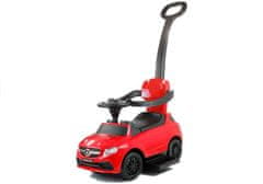 Lean-toys Kočík Mercedes 3v1 Rails Red 3288