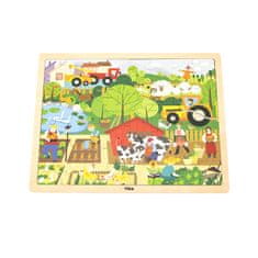 shumee Viga 44587 Puzzle na podlahe 48 prvkov - prehliadanie ZOO