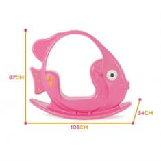 WOOPIE Pink Fish hojdačka do 35 kg