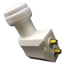 DI-WAY LNB TWIN 0,1 dB, WHITE LEOPARD LINE