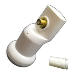 DI-WAY LNB SINGLE 0,1 dB, WHITE LEOPARD LINE