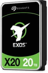 Seagate Exos X20, 3,5" - 20TB (ST20000NM007D)