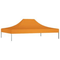 Vidaxl Strecha na párty stan 4,5x3 m, oranžová 270 g/m2