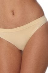 Brubeck Dámske tangá 00182A beige + Nadkolienky Gatta Calzino Strech, béžová, M