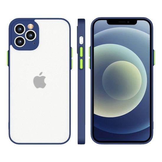 IZMAEL Silikónové flexibilné puzdro Milky Case pre Apple iPhone 12 - Červená KP11842