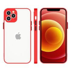 IZMAEL Silikónové flexibilné puzdro Milky Case pre Apple iPhone 11 Pro - Červená KP11809
