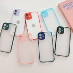 IZMAEL Silikónové flexibilné puzdro Milky Case pre Samsung Galaxy S21 Plus 5G - Červená KP26425