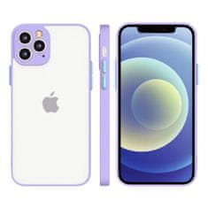 IZMAEL Silikónové flexibilné puzdro Milky Case pre Apple iPhone 7/iPhone 8/iPhone SE 2020/iPhone SE 2022 - Fialová KP11840