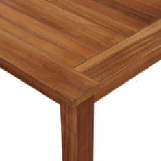 Petromila vidaXL Záhradný stôl 150x90x74 cm, akáciový masív