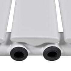 Vidaxl Lamelový radiátor, biely 465mmx1500mm