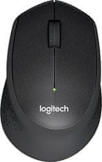 Logitech M330 Silent Plus, čierna (910-004909)