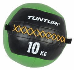 Tunturi Lopta pre funkčný tréning TUNTURI Wall Ball - zelený 10 kg