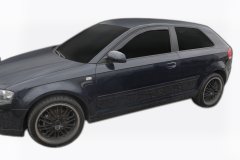 SCOUTT SCOUTT Okenné deflektory pre Audi A3 3D 2003-2012 2ks