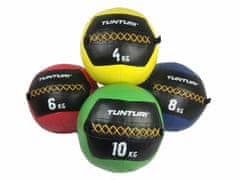 Tunturi Lopta pre funkčný tréning TUNTURI Wall Ball - zelený 10 kg