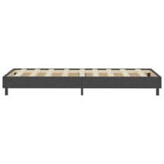 Vidaxl Rám na boxspring posteľ, sivý, látka 90x200 cm