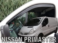 HEKO Deflektory okien Nissan Primastar 2001-2014 (dlouhé)