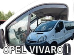 HEKO Deflektory okien Opel Vivaro 2001-2014 (dlouhé)