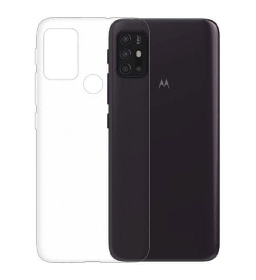 Nuvo Gumený obal na Motorola Moto G30 priehľadný