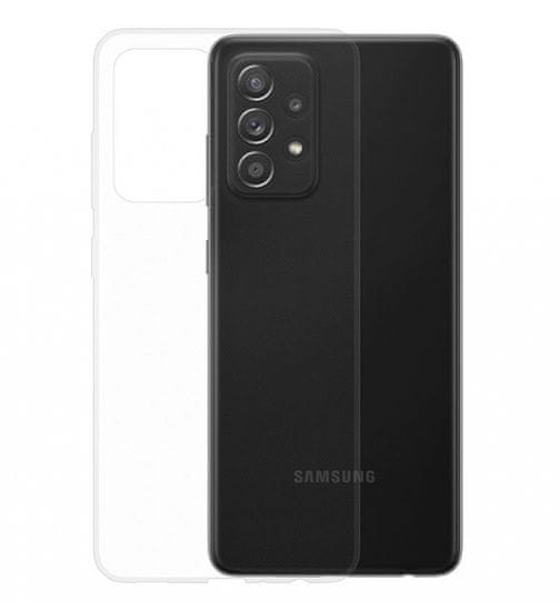 Nuvo Gumené puzdro pre Samsung Galaxy A52 / A52 5G transparentné