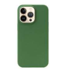 Nuvo Silikónový obal s MagSafe NUVO na Apple iPhone 13 Pro zelený