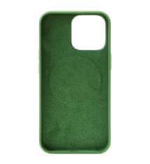 Nuvo Silikónový obal s MagSafe NUVO na Apple iPhone 13 Pro zelený