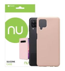 Nuvo Silikónový obal NUVO na Samsung Galaxy A12 ružový
